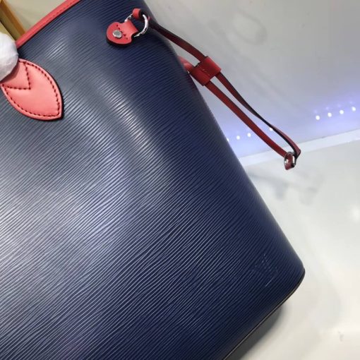 Louis Vuitton Epi Leather Neverfull MM M54270 Blue - Image 5