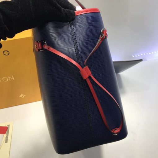 Louis Vuitton Epi Leather Neverfull MM M54270 Blue - Image 6