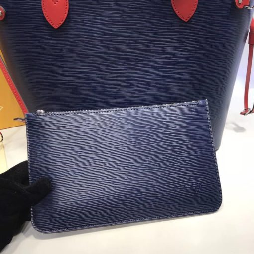 Louis Vuitton Epi Leather Neverfull MM M54270 Blue - Image 8