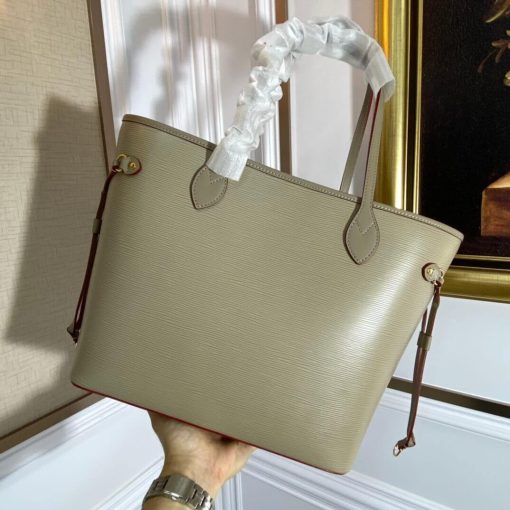 Louis Vuitton Epi Leather Neverfull MM M56947 Galet - Image 4
