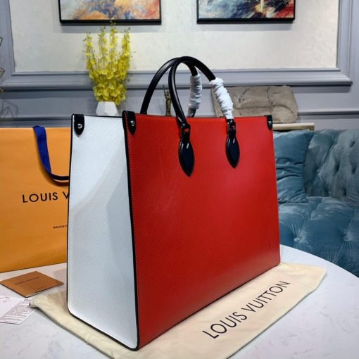 Louis Vuitton Epi Leather Onthego MM M56080 M56081 M56229 Red - Image 4