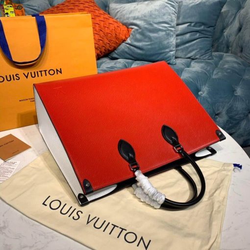 Louis Vuitton Epi Leather Onthego MM M56080 M56081 M56229 Red - Image 6