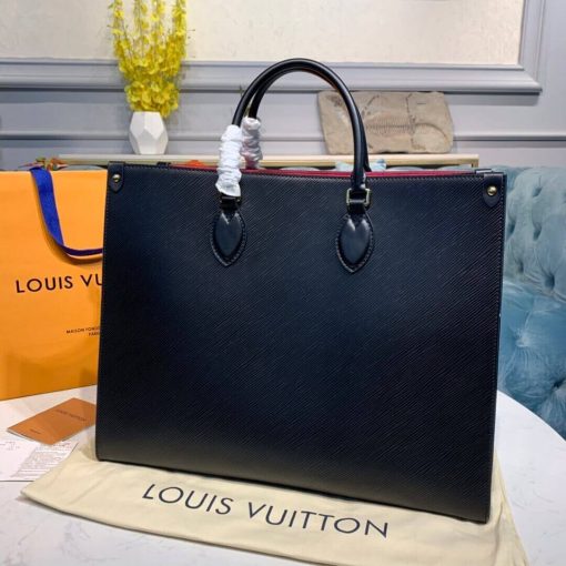 Louis Vuitton Epi Leather Onthego MM M56080 M56081 M56229 Black - Image 5