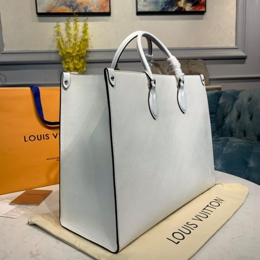 Louis Vuitton Epi Leather Onthego MM M56080 M56081 M56229 White - Image 4