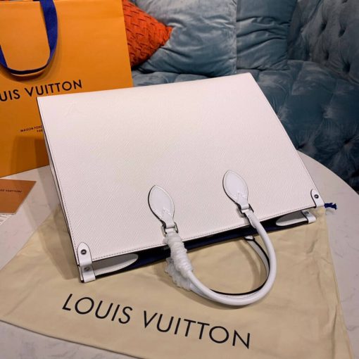 Louis Vuitton Epi Leather Onthego MM M56080 M56081 M56229 White - Image 6