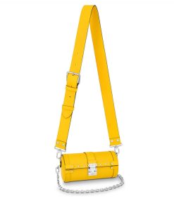 Louis Vuitton Epi Leather Papillon Trunk M58647 Yellow