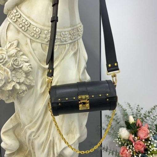 Louis Vuitton Epi Leather Papillon Trunk M58655 Black - Image 3