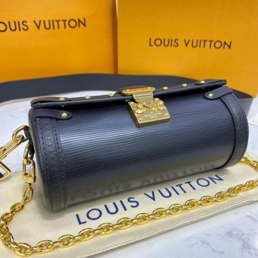 Louis Vuitton Epi Leather Papillon Trunk M58655 Black - Image 7