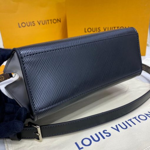 Louis Vuitton Epi Leather Sac Plat BB M58659 M58660 Black - Image 8