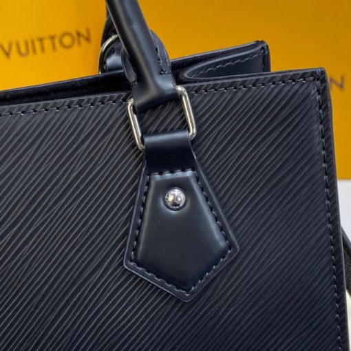 Louis Vuitton Epi Leather Sac Plat BB M58659 M58660 Black - Image 10