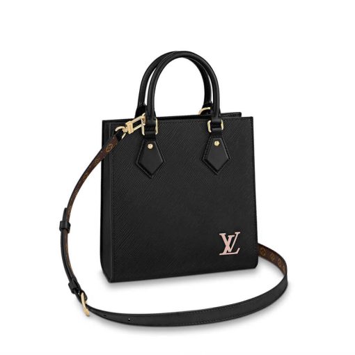 Louis Vuitton Epi Leather Sac Plat BB M58659 M58660 Black