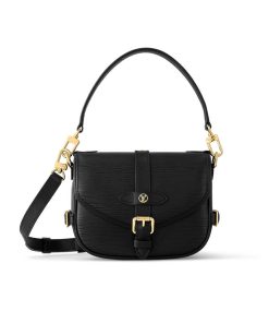Louis Vuitton Epi Leather Saumur BB Bag M23469 Black