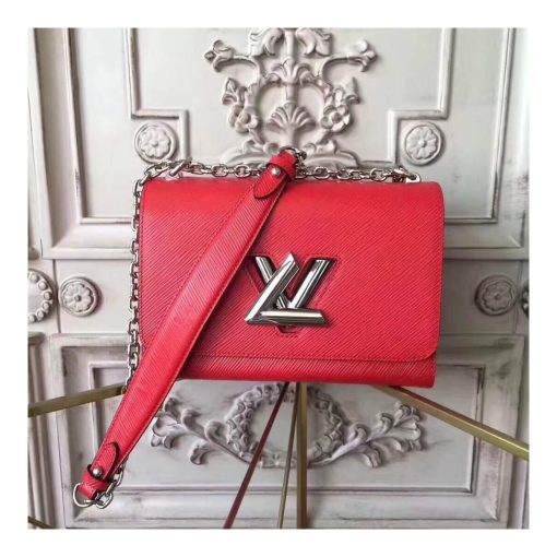 Louis Vuitton Epi Leather Twist MM M50282 Red - Image 2