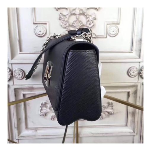 Louis Vuitton Epi Leather Twist MM M50282 Black - Image 3