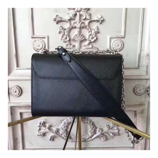 Louis Vuitton Epi Leather Twist MM M50282 Black - Image 4