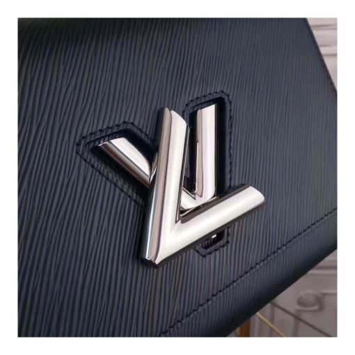 Louis Vuitton Epi Leather Twist MM M50282 Black - Image 5