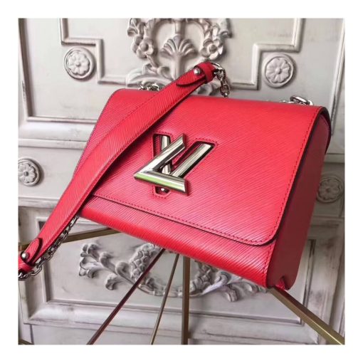 Louis Vuitton Epi Leather Twist MM M50282 Red - Image 4
