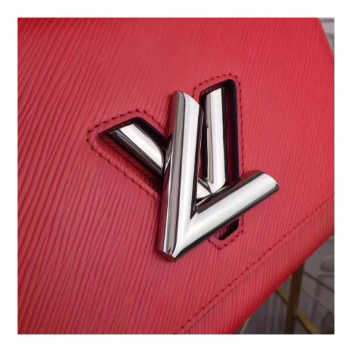 Louis Vuitton Epi Leather Twist MM M50282 Red - Image 5