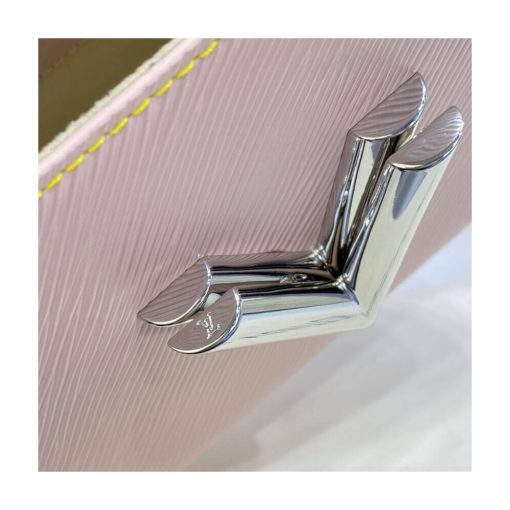 Louis Vuitton Epi Leather Twist MM M50282 Rose Ballerine - Image 13