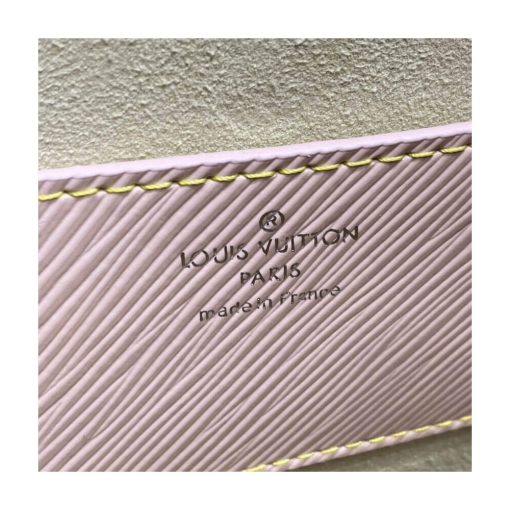 Louis Vuitton Epi Leather Twist MM M50282 Rose Ballerine - Image 16
