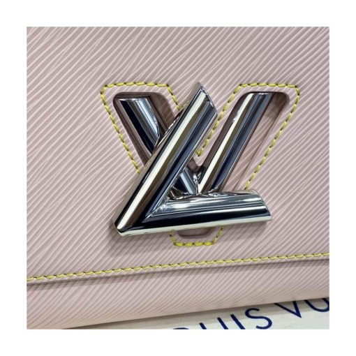 Louis Vuitton Epi Leather Twist MM M50282 Rose Ballerine - Image 10