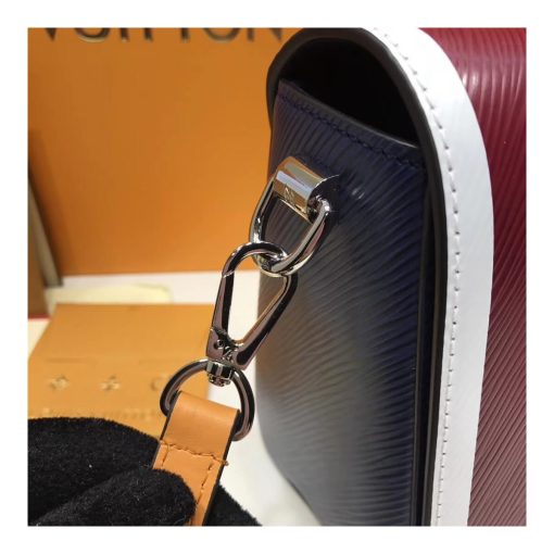 Louis Vuitton Epi Leather Twist MM M52514 Deep Red - Image 5