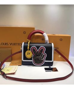 Louis Vuitton Epi Leather Twist MM M52514 Black