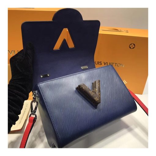 Louis Vuitton Epi Leather Twist MM M52514 Black - Image 7