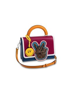 Louis Vuitton Epi Leather Twist MM M52514 Deep Red