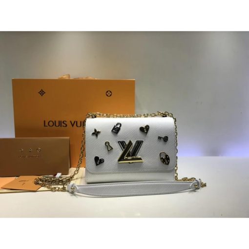 Louis Vuitton Epi Leather Twist MM M52891 White - Image 2