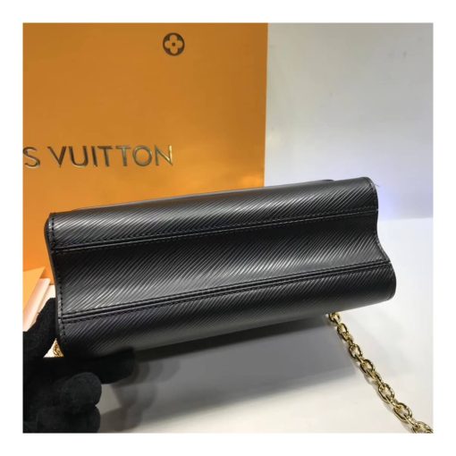 Louis Vuitton Epi Leather Twist MM M52891 Black - Image 7