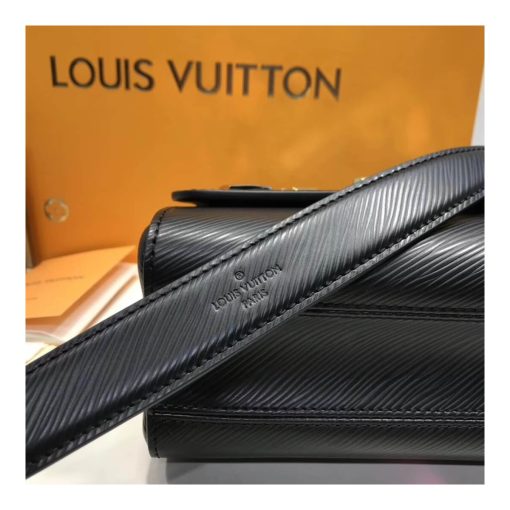 Louis Vuitton Epi Leather Twist MM M52891 Black - Image 8