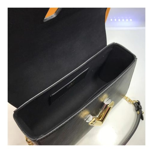 Louis Vuitton Epi Leather Twist MM M52891 Black - Image 9