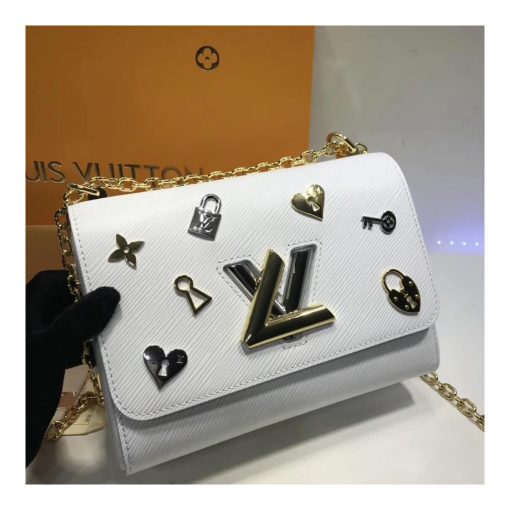 Louis Vuitton Epi Leather Twist MM M52891 White - Image 3