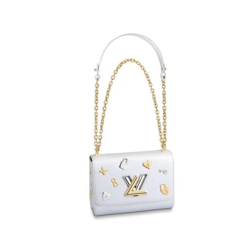 Louis Vuitton Epi Leather Twist MM M52891 White