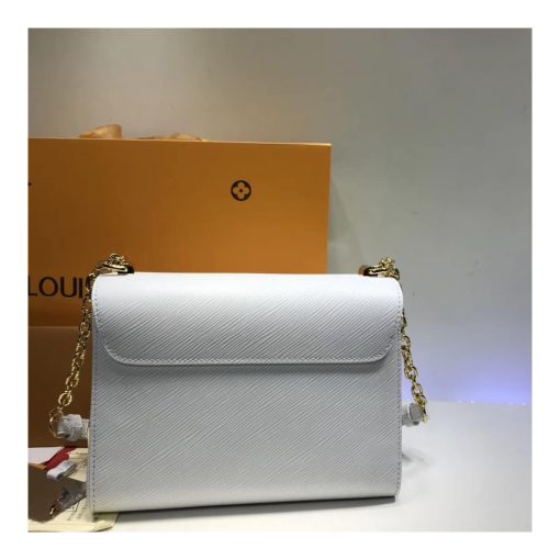 Louis Vuitton Epi Leather Twist MM M52891 White - Image 7