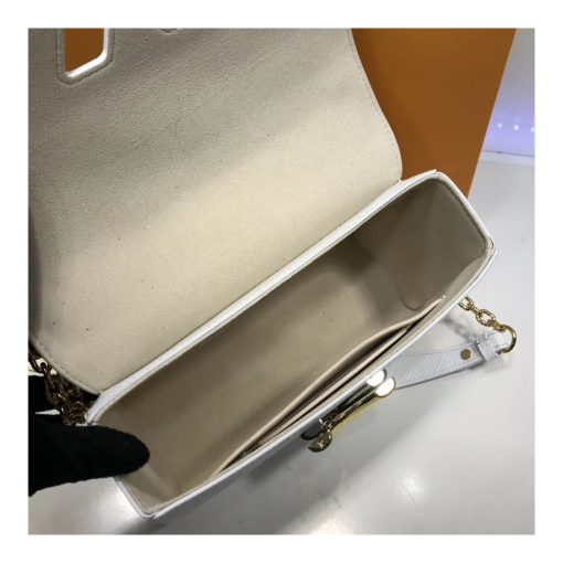 Louis Vuitton Epi Leather Twist MM M52891 White - Image 8