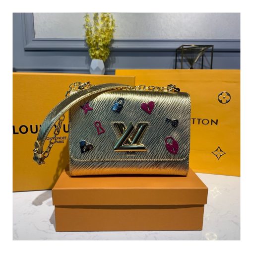 Louis Vuitton Epi Leather Twist MM M52891 Gold - Image 2