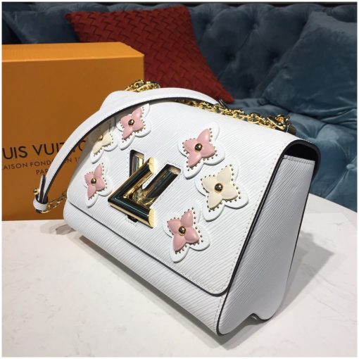 Louis Vuitton Epi Leather Twist MM M53762 White - Image 2