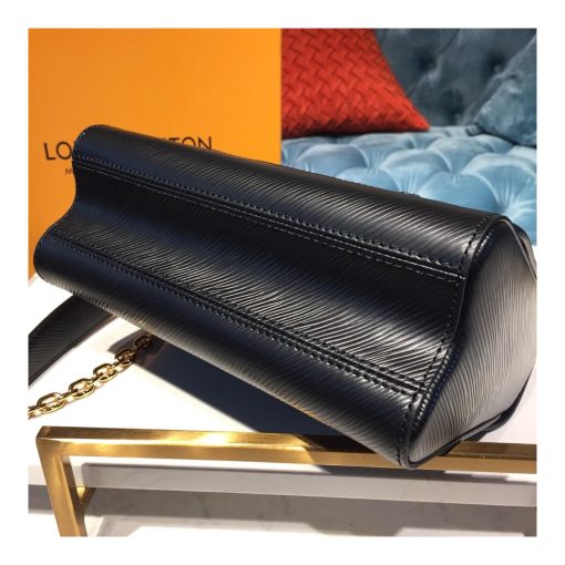 Louis Vuitton Epi Leather Twist MM M53762 Black - Image 7