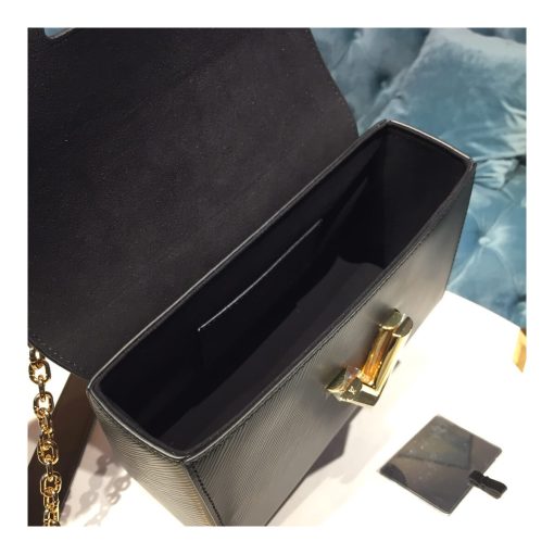 Louis Vuitton Epi Leather Twist MM M53762 Black - Image 9