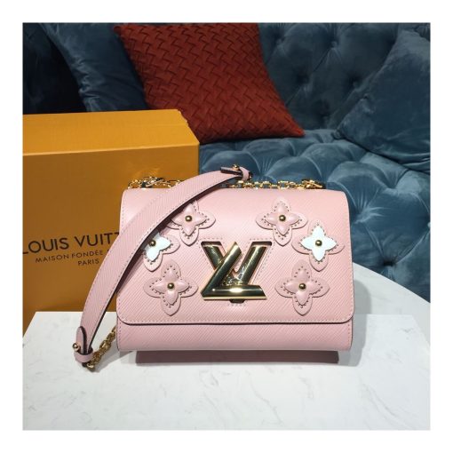 Louis Vuitton Epi Leather Twist MM M53762 Pink