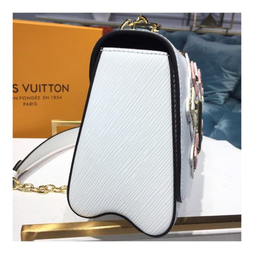 Louis Vuitton Epi Leather Twist MM M53762 White - Image 5
