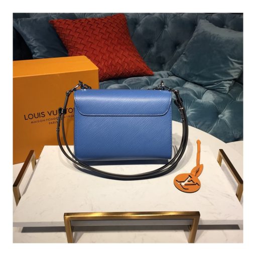 Louis Vuitton Epi Leather Twist MM M53921 M53922 Blue - Image 3