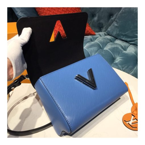 Louis Vuitton Epi Leather Twist MM M53921 M53922 Blue - Image 8