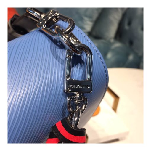 Louis Vuitton Epi Leather Twist MM M53921 M53922 Blue - Image 9