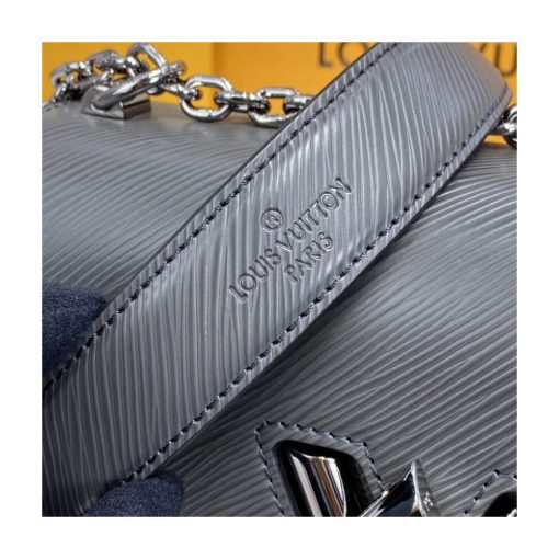Louis Vuitton Epi Leather Twist MM M56530 Gray - Image 12