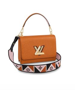 Louis Vuitton Epi Leather Twist MM M59026 Gold Cipango
