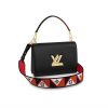 Louis Vuitton Epi Leather Twist MM M59027 Black