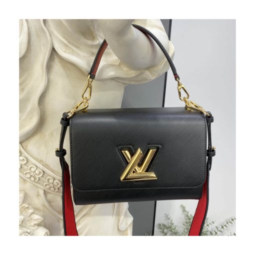 Louis Vuitton Epi Leather Twist MM M59027 Black - Image 3